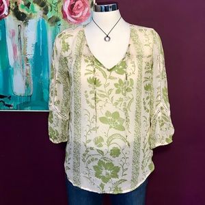 Lucky Brand Peasant  Top